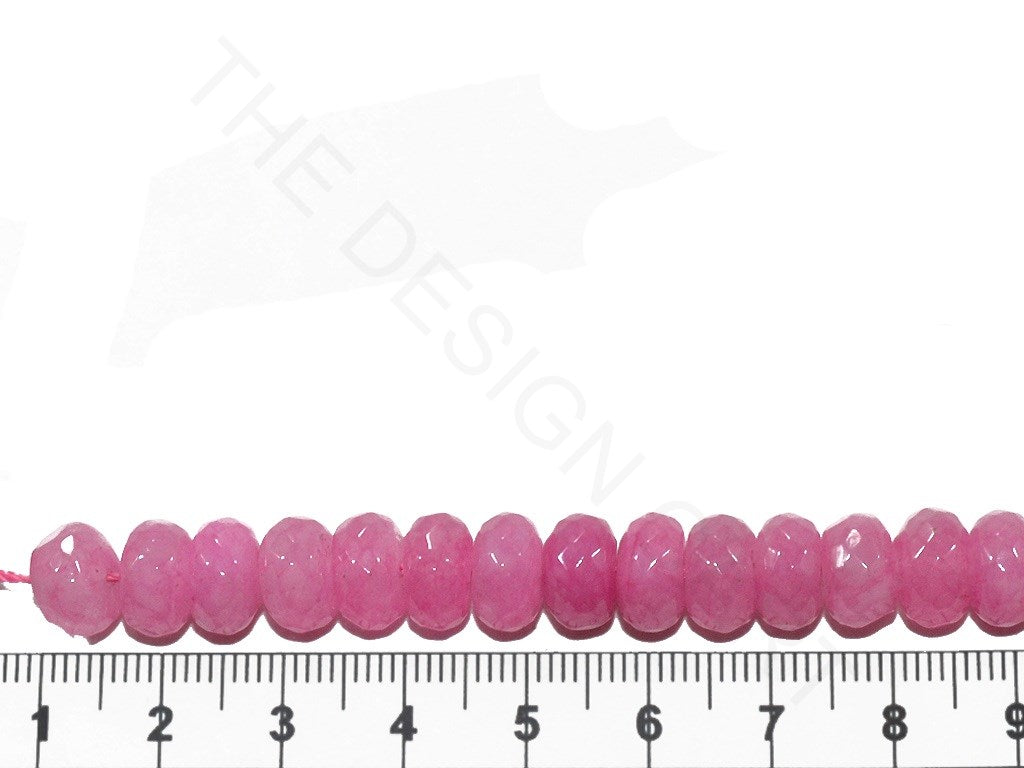 Light Pink Round Faceted Jade Semi Precious Stones | The Design Cart (3785188868130)