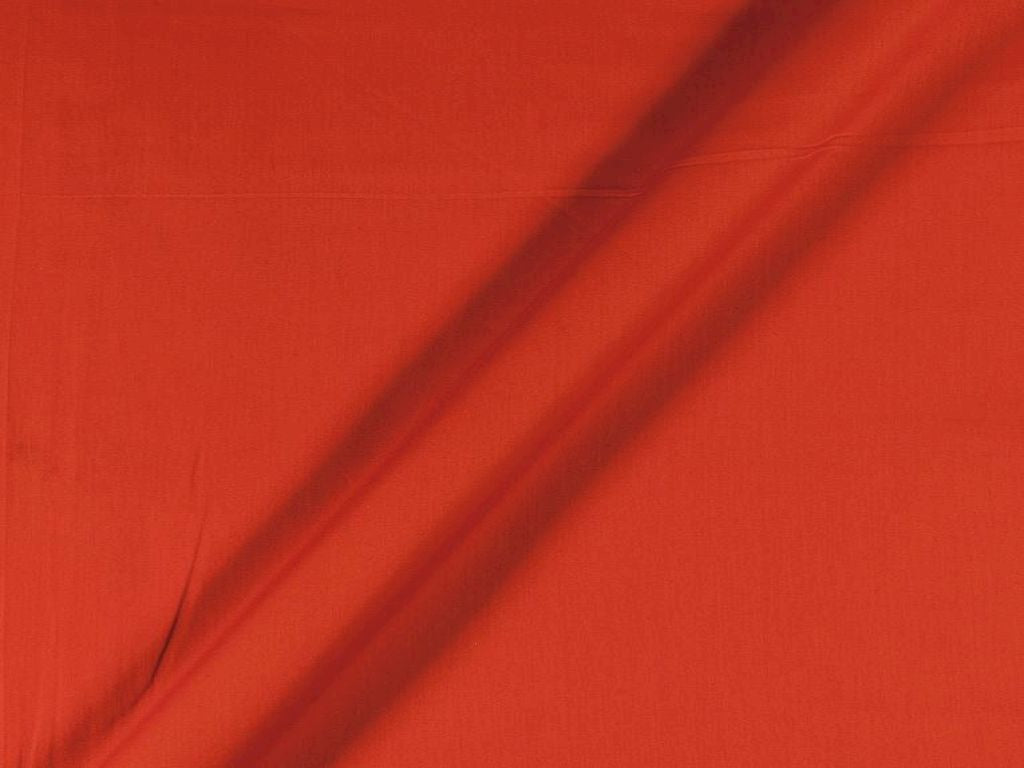 Saffron Cotton Satin Plain Dyed Fabric