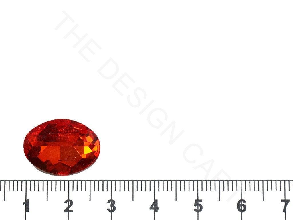 Red Orange Glass Stones | The Design Cart (3824461185058)