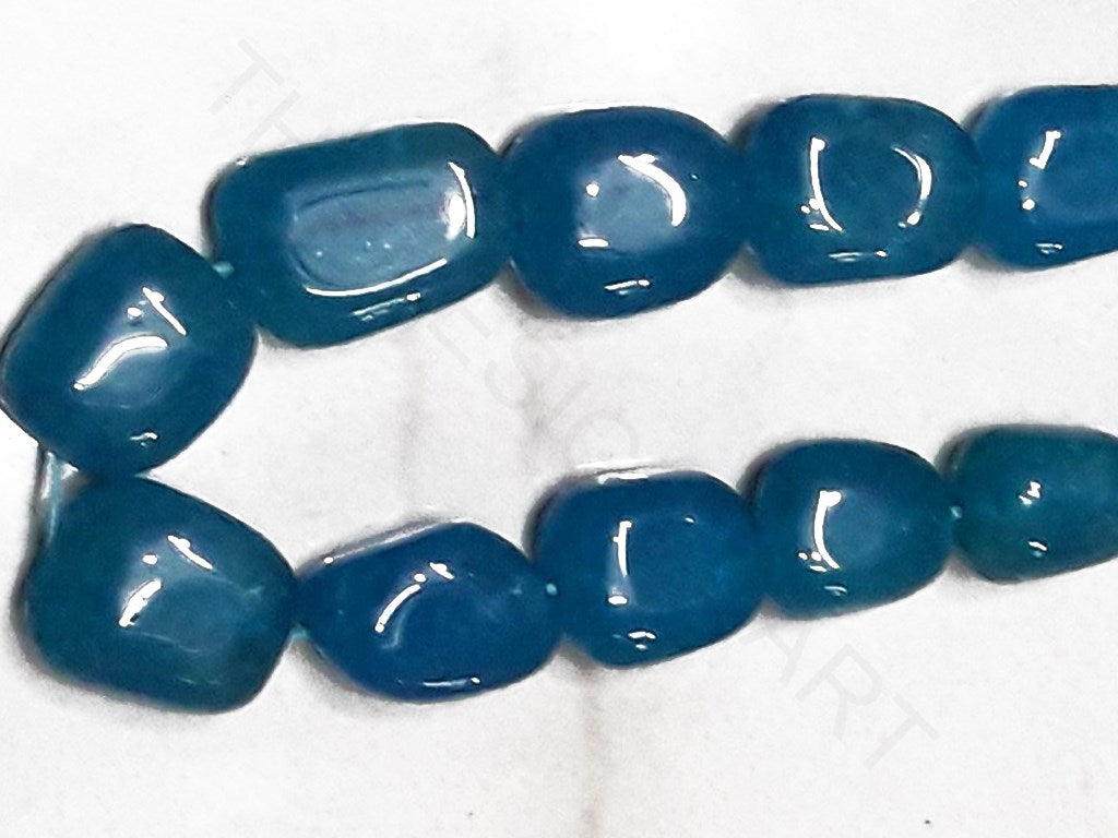 Blue Quartz Tumble Beads | The Design Cart (4333700612165)