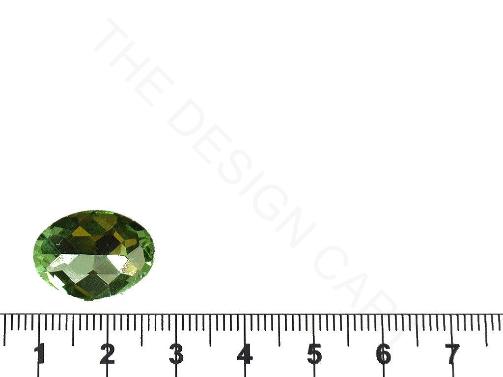 Light Green Glass Stones | The Design Cart (3824461250594)