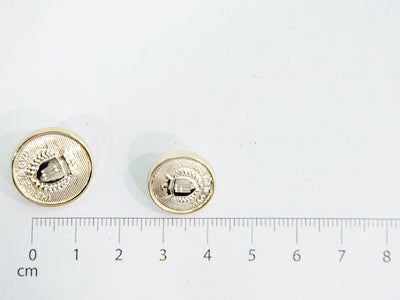 Golden Designer Acrylic Suit Buttons