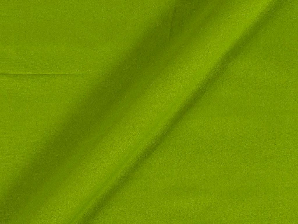 Acid Green Plain Butter Crepe Fabric