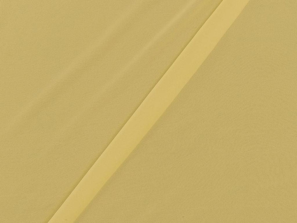 Pale Yellow Polyester Diamond Georgette Fabric