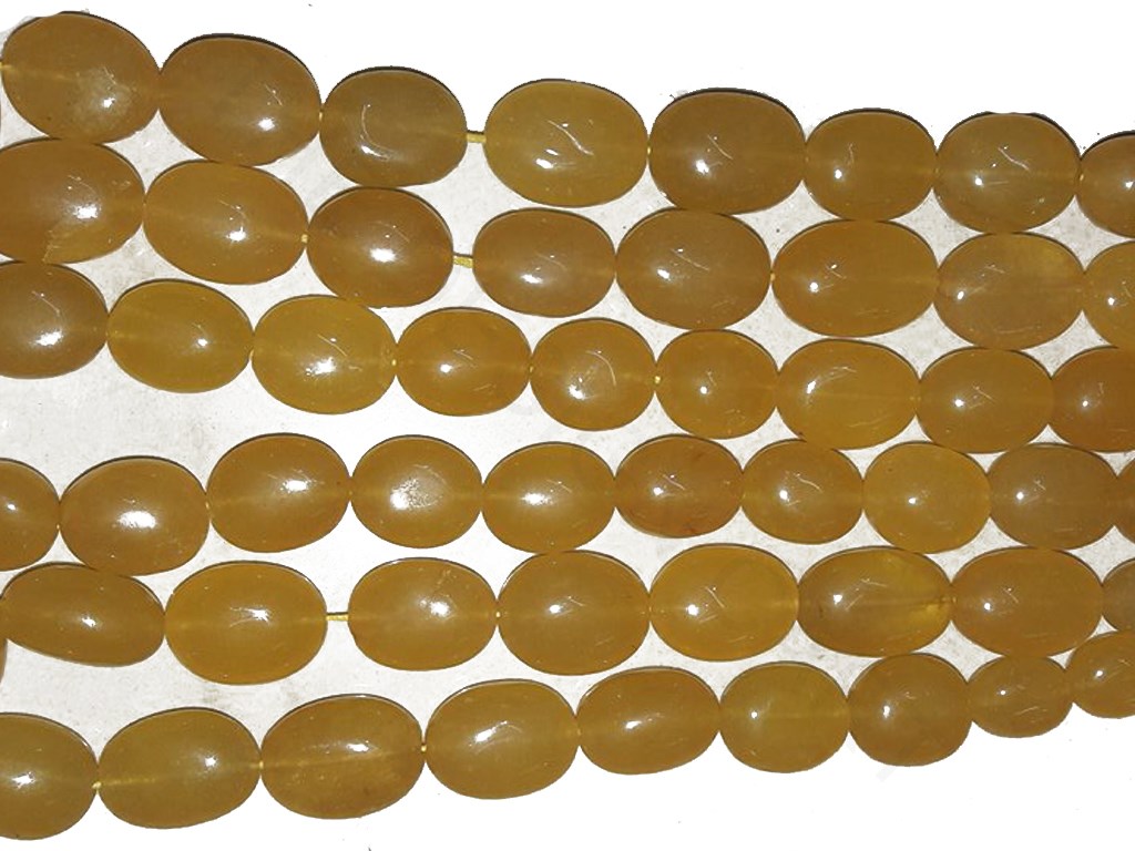 Mustard Quartz Tumble Beads | The Design Cart (4333700644933)