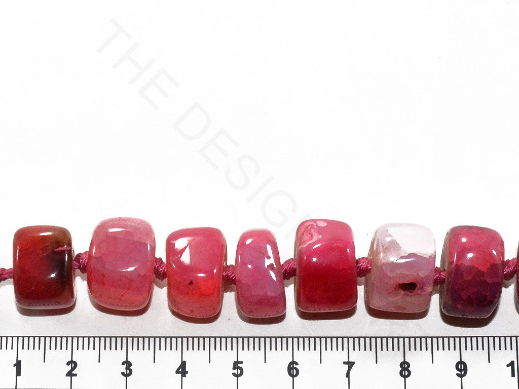 Dark Pink Uncut Agate Stones | The Design Cart (3785176547362)