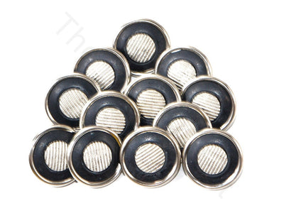 black-silver-stripes-acrylic-coat-buttons-st25419037