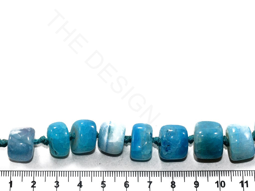 Dark Sea Blue Uncut Agate Stones | The Design Cart (3785176711202)