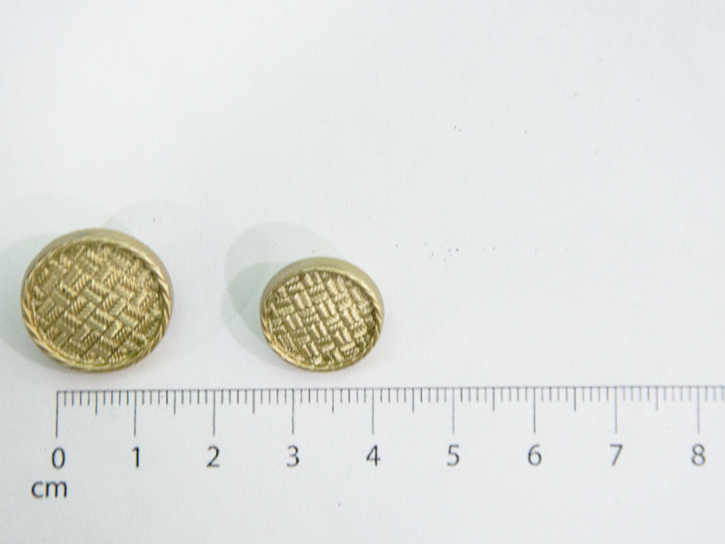 Golden Designer Acrylic Suit Buttons