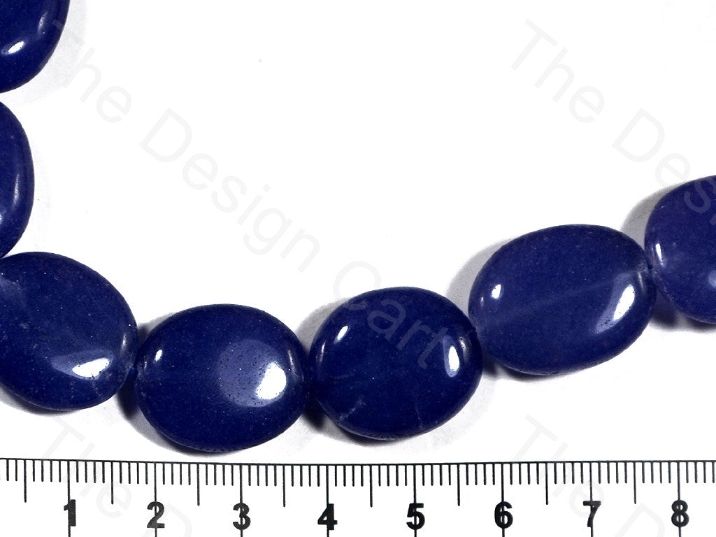 Blue Oval Jade Quatrz Stones (1666698084386)