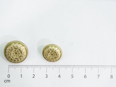 Golden Designer Acrylic Suit Buttons