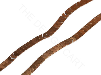 Copper Arrow Glass Beads | The Design Cart (3836562440226)