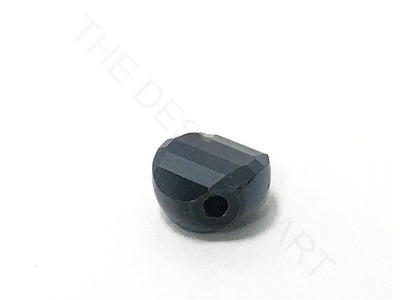 Black Faceted Crystal Beads | The Design Cart (4323288154181)