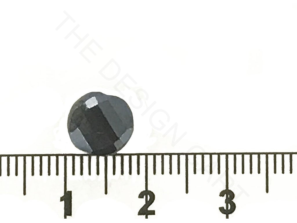 Black Faceted Crystal Beads | The Design Cart (4323288154181)