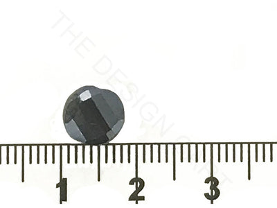 Black Faceted Crystal Beads | The Design Cart (4323288154181)