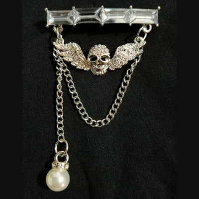 silver-skeleton-design-chain-brooch