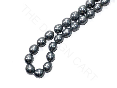 Silver Round Shell Pearls | The Design Cart (3785193226274)