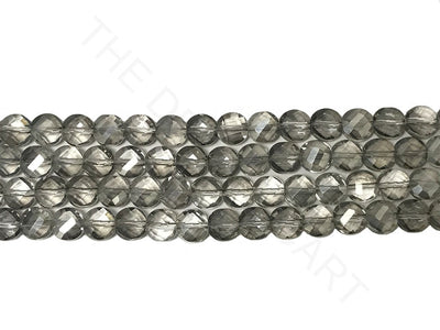 Black Transparent Faceted Crystal Beads | The Design Cart (4323288219717)