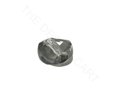 Black Transparent Faceted Crystal Beads | The Design Cart (4323288219717)