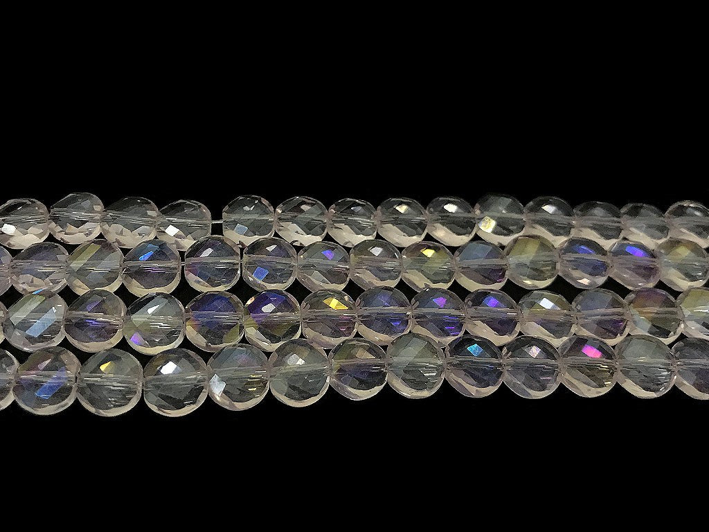 Light Pink Faceted Crystal Beads | The Design Cart (4323288350789)
