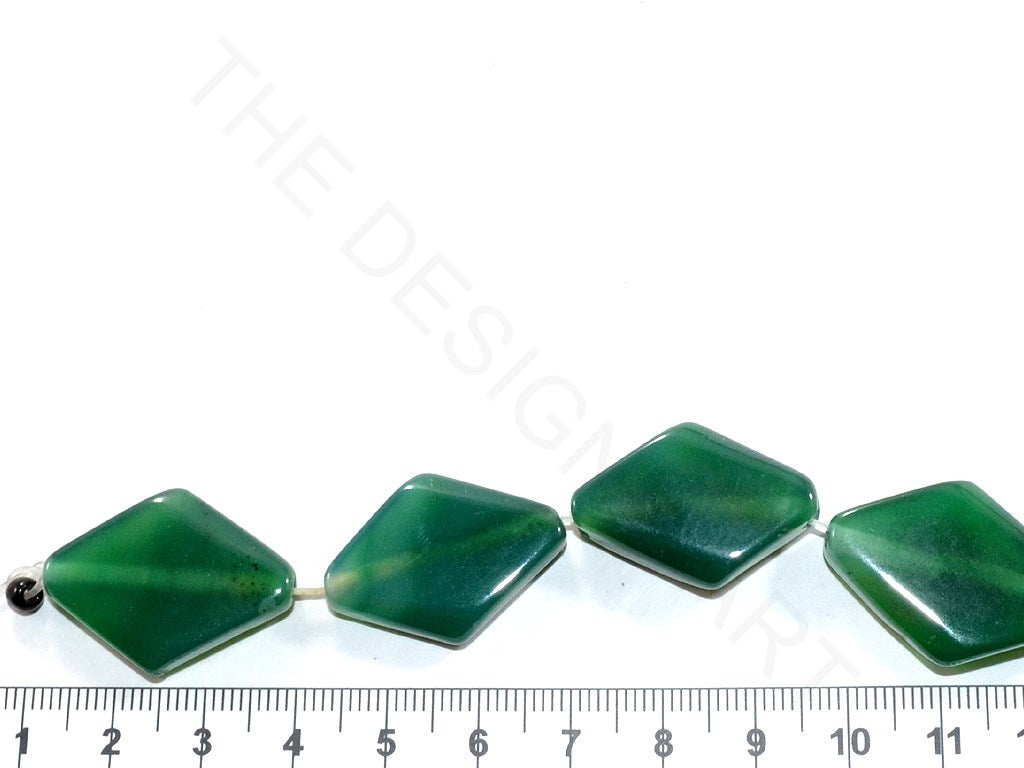 Dark Green Diamond Agate Stones | The Design Cart (3785169731618)