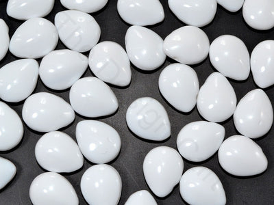White Pip Czech Glass Beads | The Design Cart (1722764197922)
