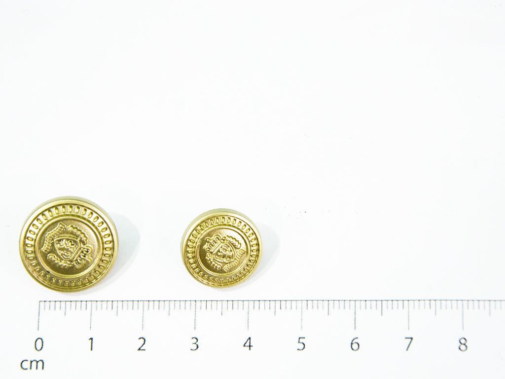 Golden Designer Acrylic Suit Buttons