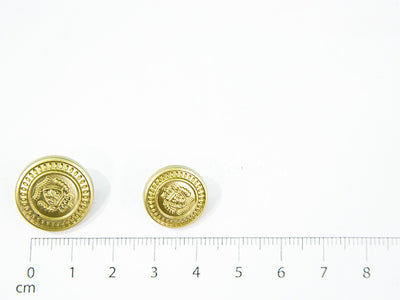 Golden Designer Acrylic Suit Buttons