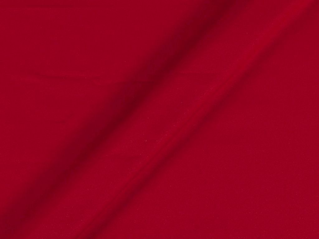 Mars Red Plain Butter Crepe Fabric