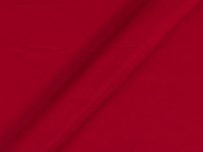 Mars Red Plain Butter Crepe Fabric