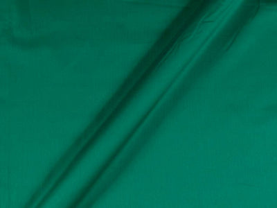 Rama Green Cotton Satin Plain Dyed Fabric