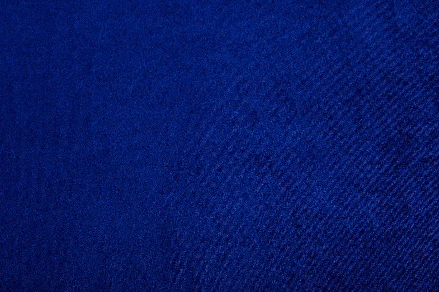 Royal Blue Plain Velour Velvet Fabric