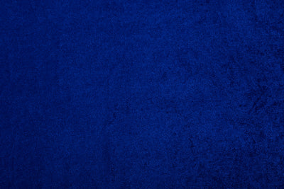 Royal Blue Plain Velour Velvet Fabric