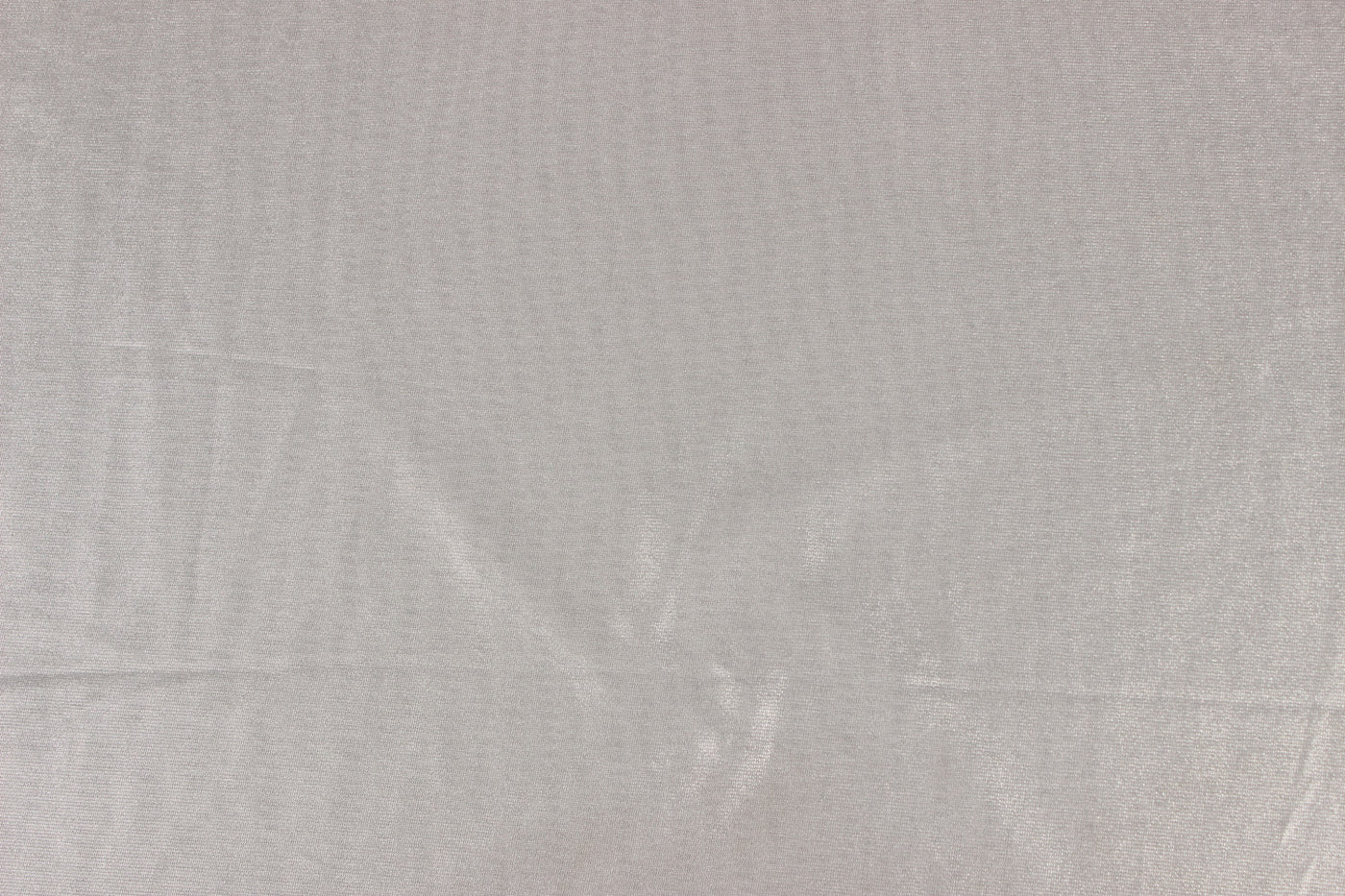 White Foil Printed Knit Fabric