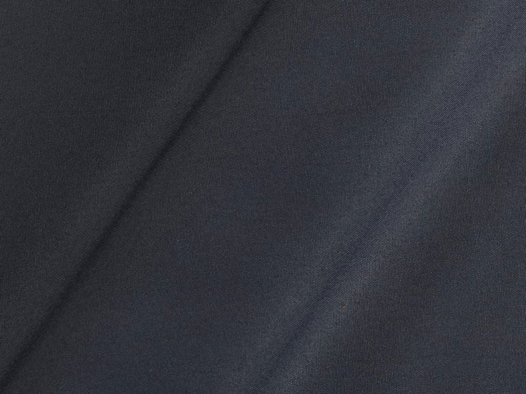 Steel Grey Plain Butter Crepe Fabric