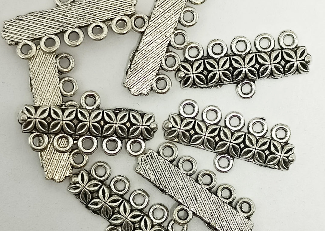 Silver Metal Spacer Beads