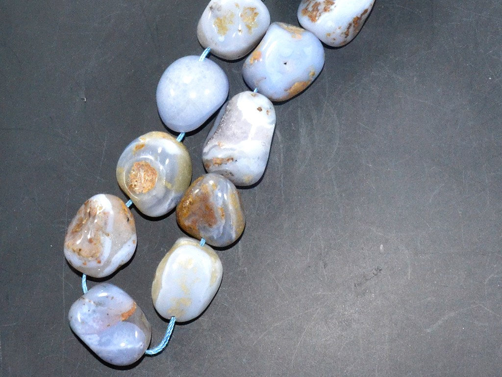 Pastel Blue Agate Stones | The Design Cart (3785178644514)