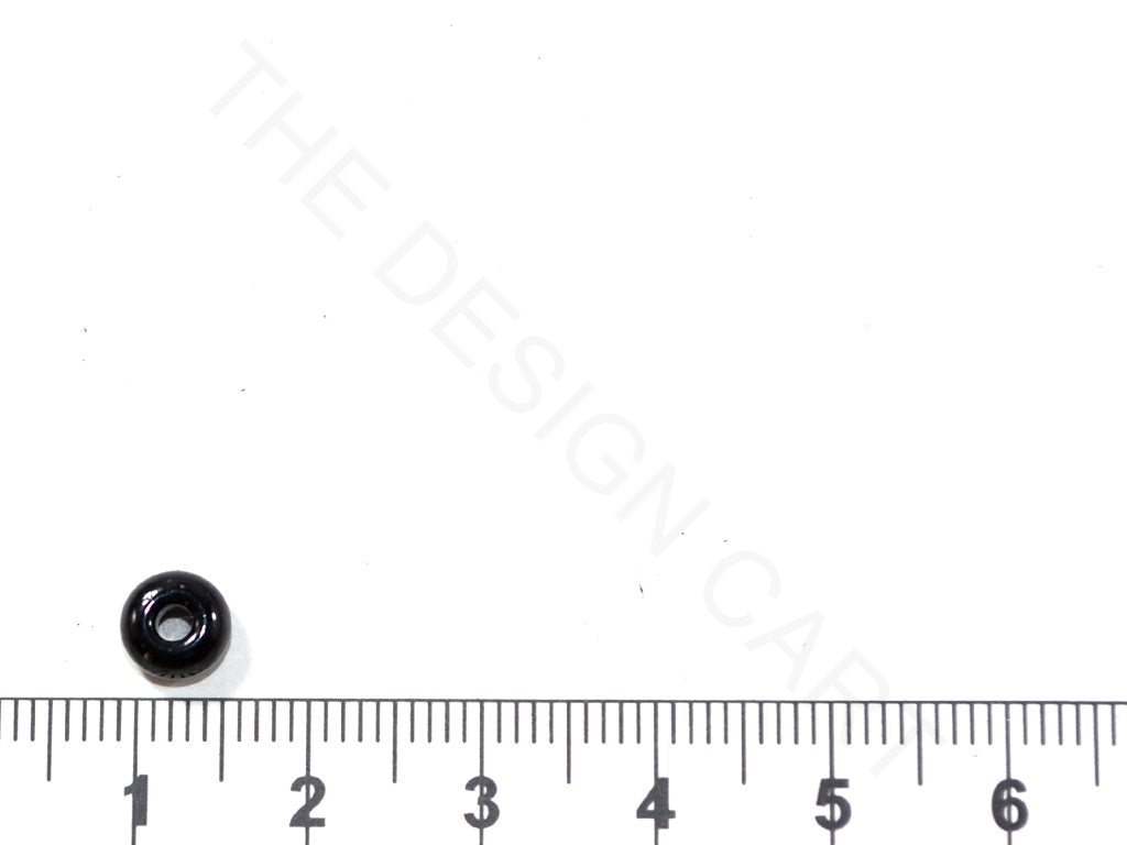 Black Opaque 2/0 Preciosa Seed Beads | The Design Cart (3842141028386)