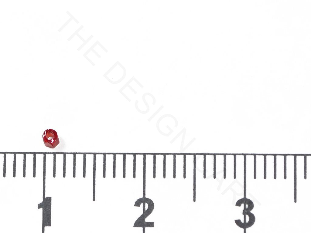 Maroon Transparent 3 Cut Preciosa Seed Beads | The Design Cart (3842141093922)
