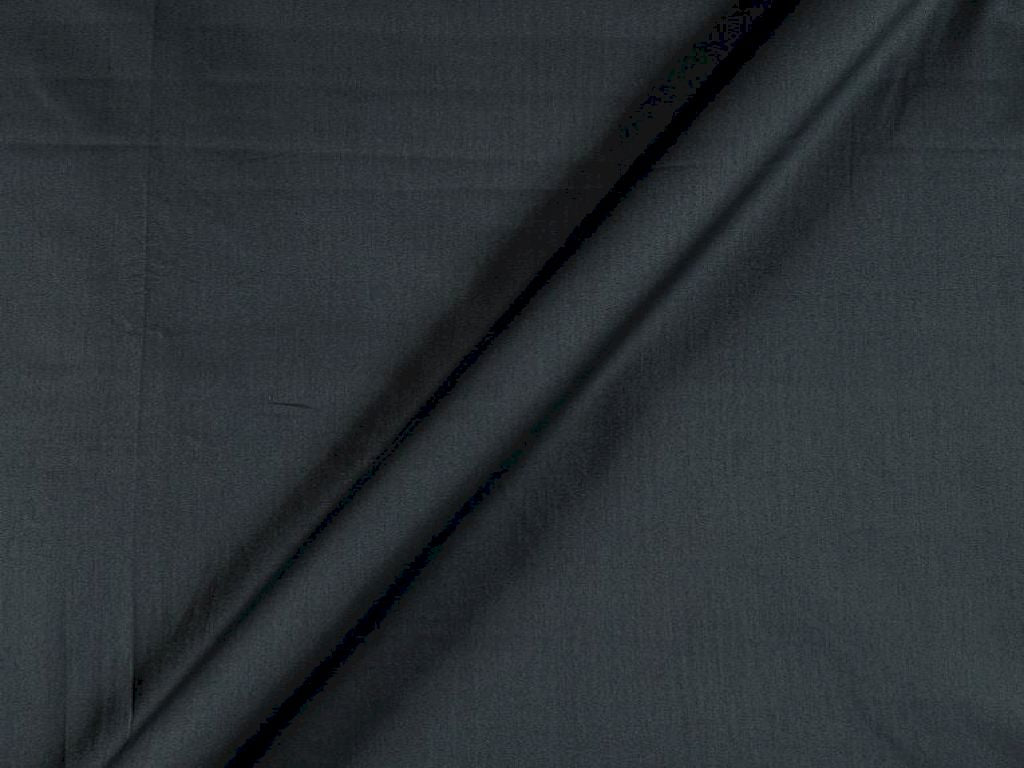 Steel Grey Cotton Satin Plain Dyed Fabric 1