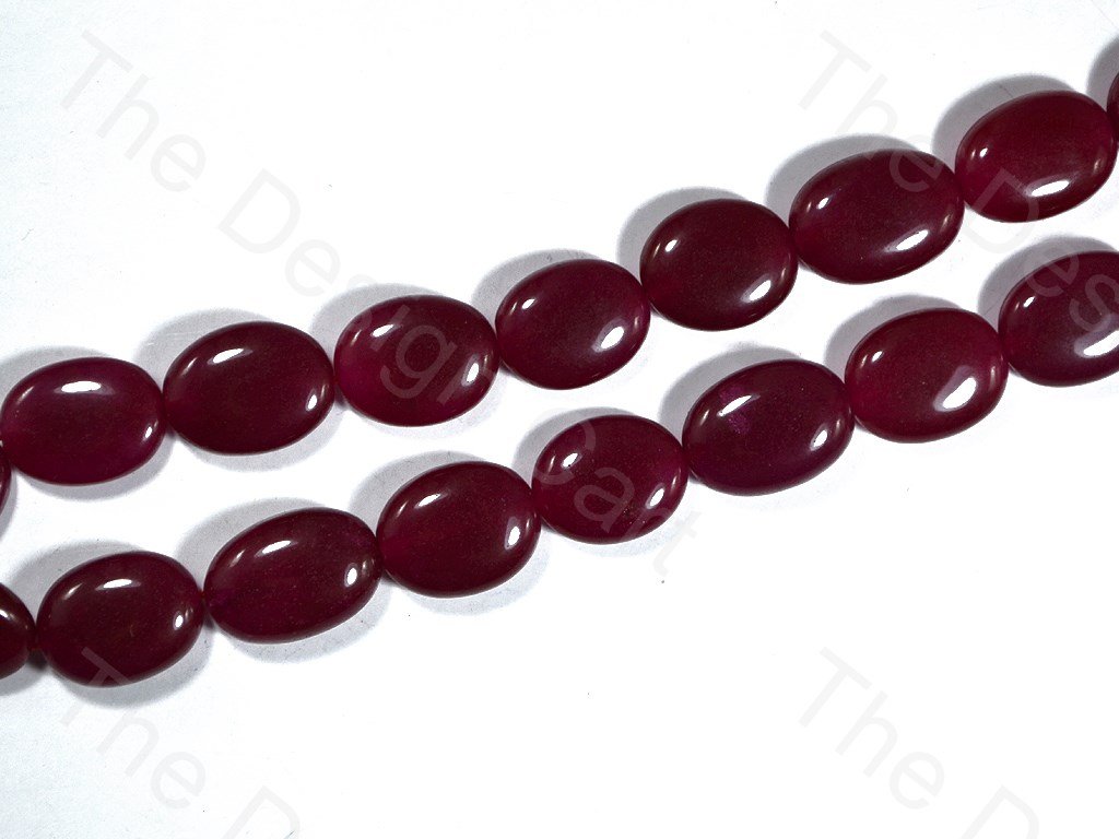 Ruby Red Oval Stones (1666698641442)