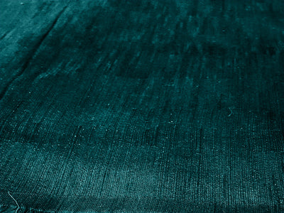 deep-teal-plain-bangalore-raw-silk-fabric