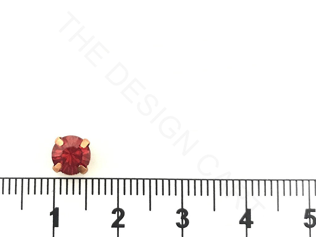 Red Glass Stones with Catcher | The Design Cart (4323288514629)