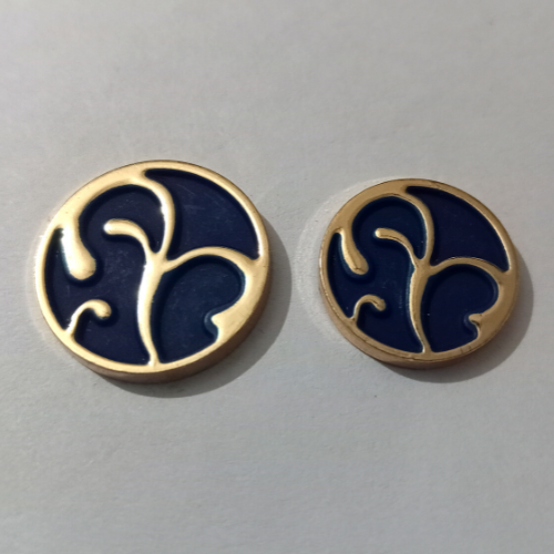 golden-blue-unique-design-buttons