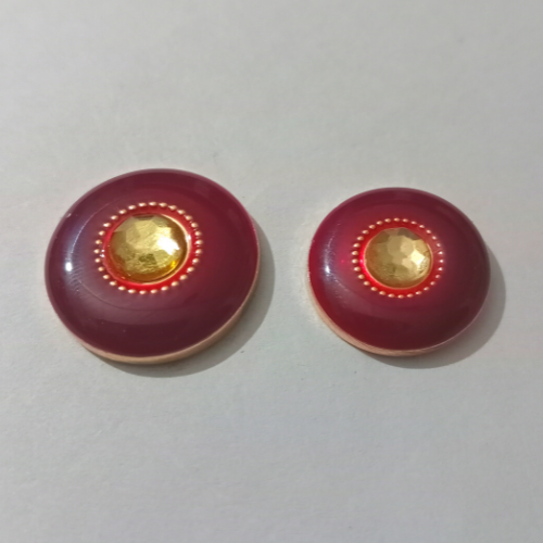 maroon-stone-studded-designer-buttons