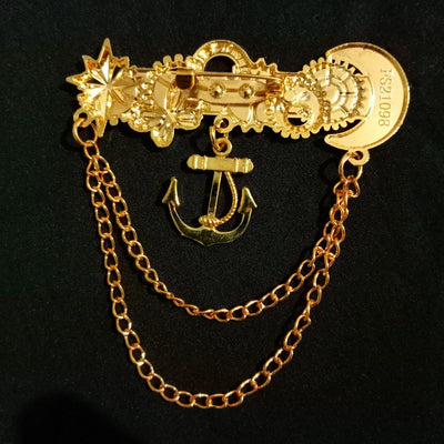 golden-chain-designer-brooch