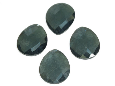 Black Diamond Drop Glass Stones 2