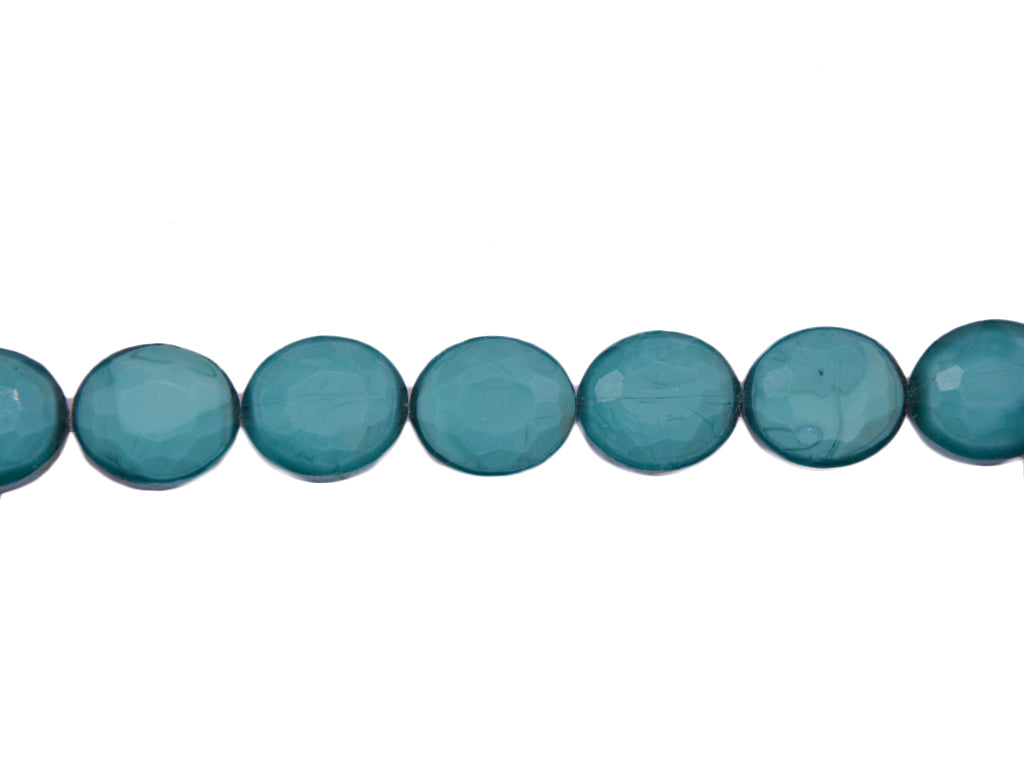 Turquoise Double Tone Designer Glass Beads