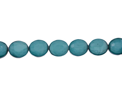 Turquoise Double Tone Designer Glass Beads