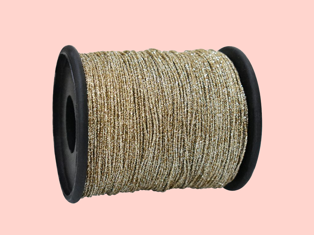 Olive Glitter Cord Dori